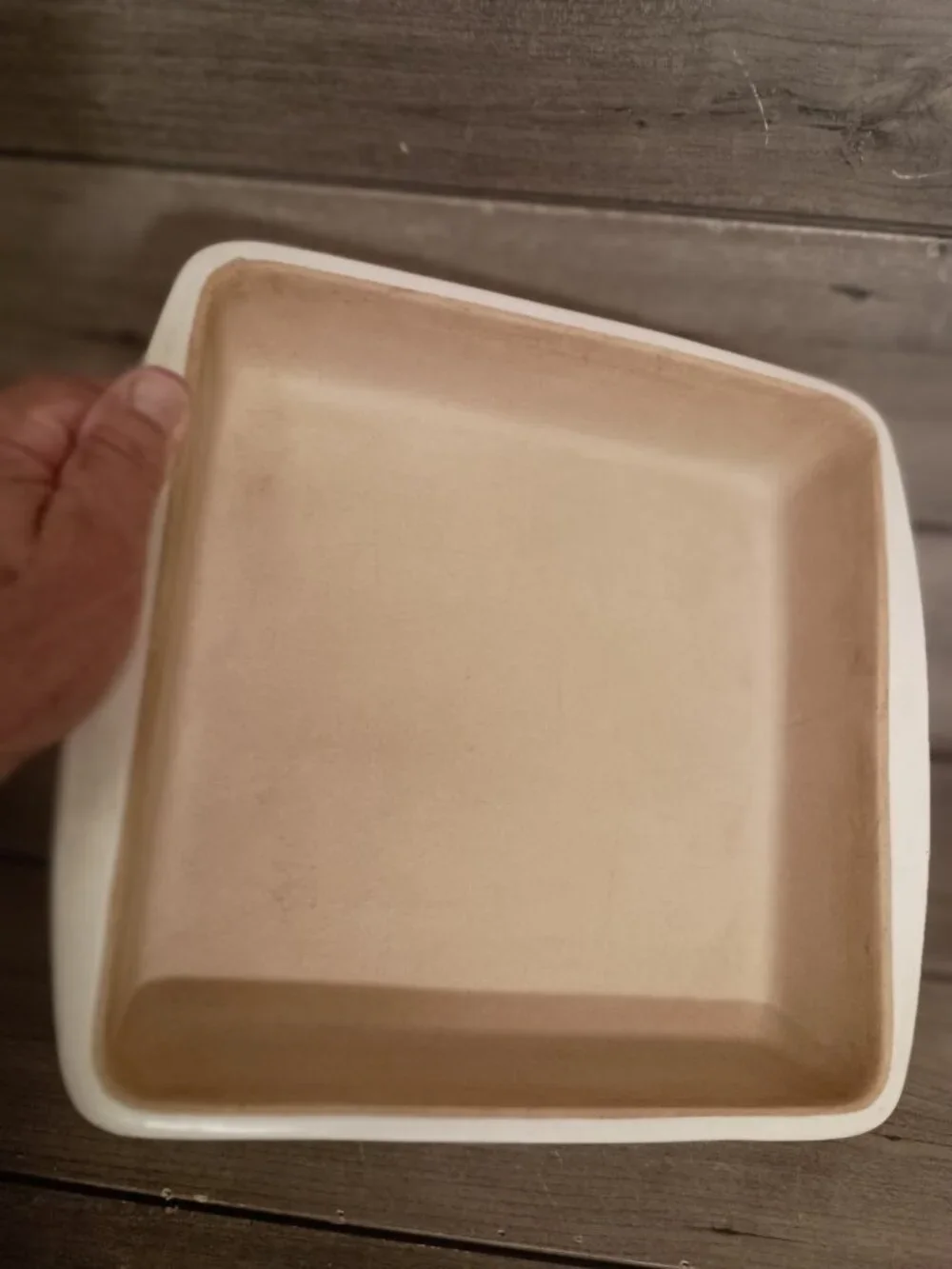 Pampered Chef White Glaze 9
